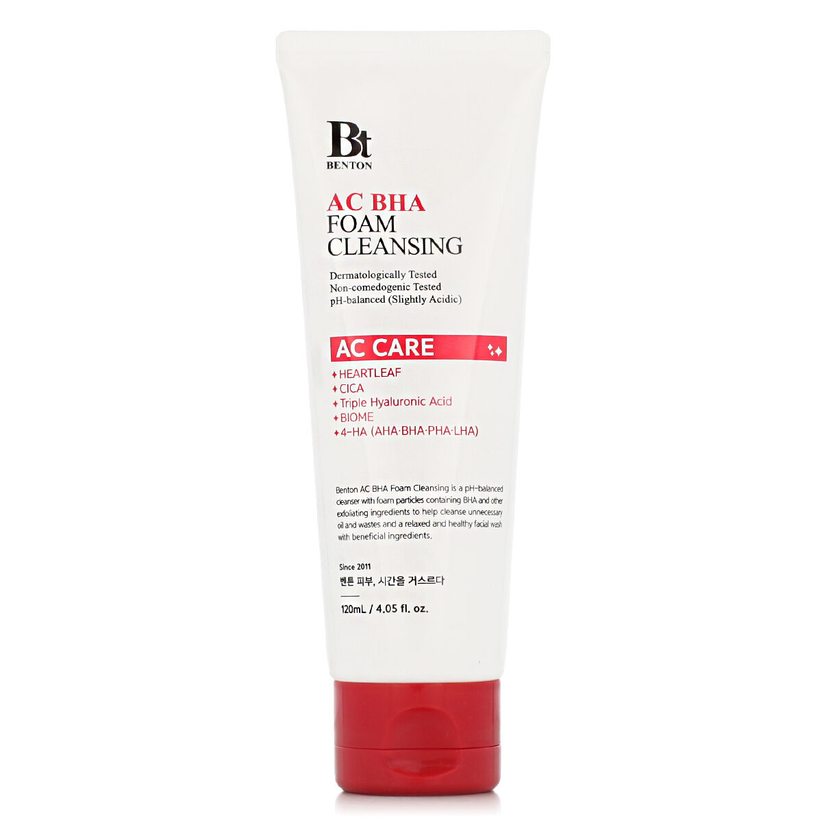 Gel za Čiščenje Obraza Benton AC BHA 120 ml